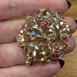 Vintage Aurora Lights Brooch
